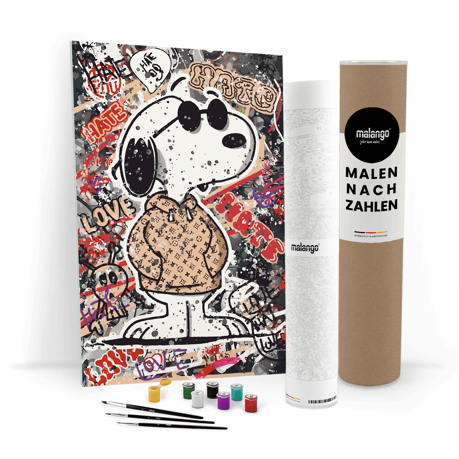 Malen nach Zahlen - LOVE AND HATE - LIMITED EDITION
