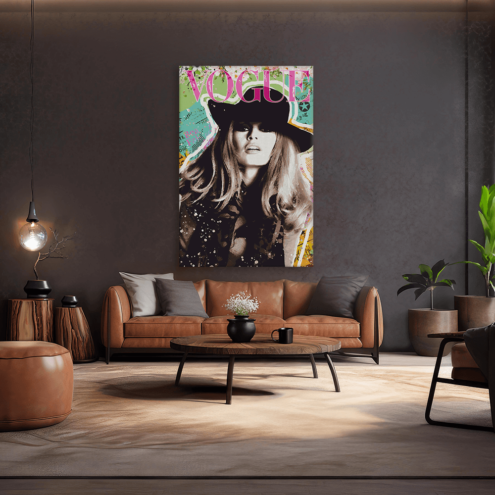 Malen nach Zahlen - BRIGITTE BARDOT POP ART - COVER GIRL - LIMITED EDITION