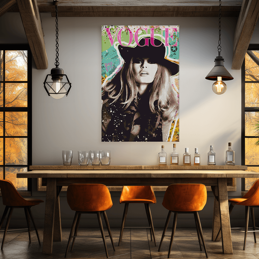 Malen nach Zahlen - BRIGITTE BARDOT POP ART - COVER GIRL - LIMITED EDITION
