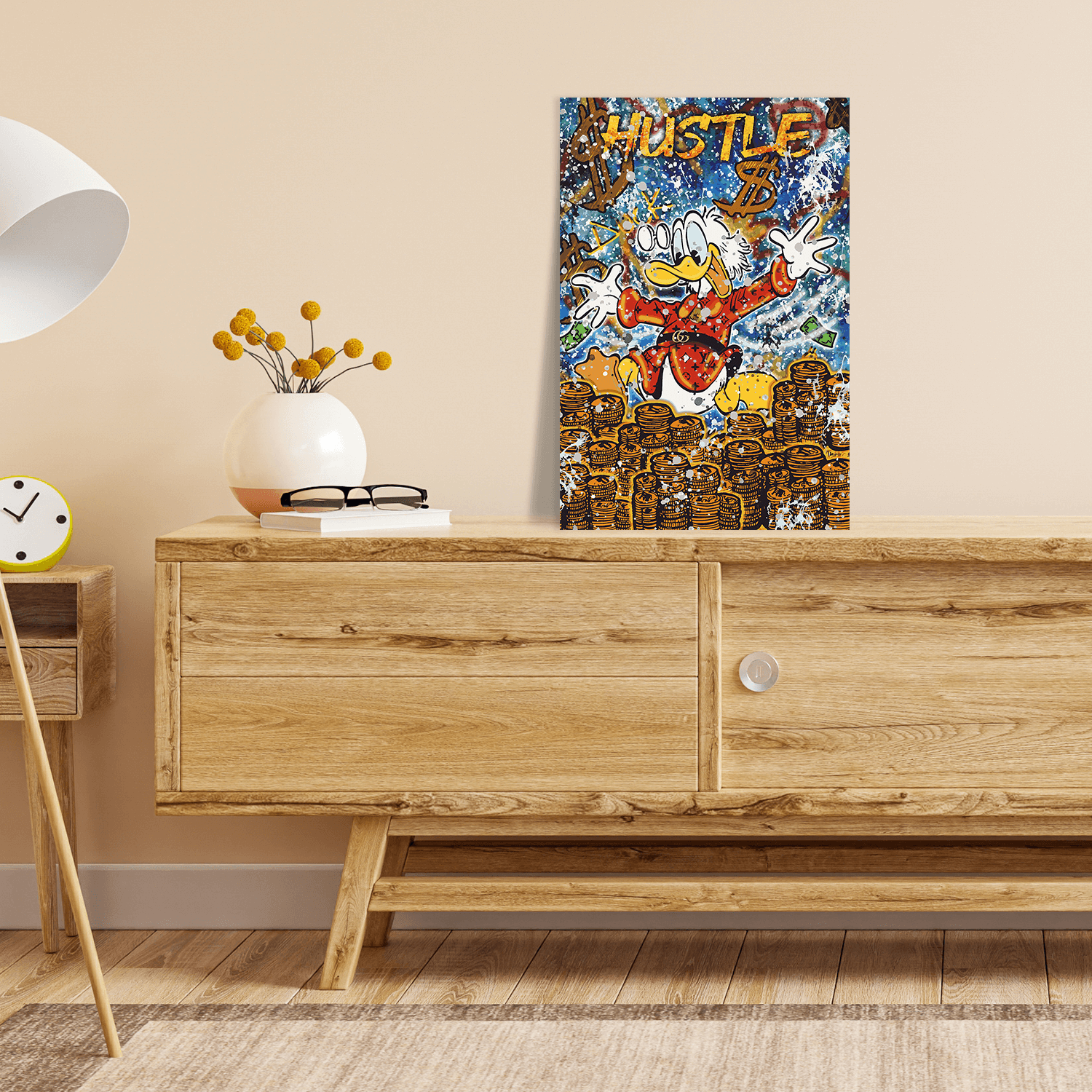 Malen nach Zahlen - DAGOBERT THE HUSTLE DUCK - LIMITED EDITION