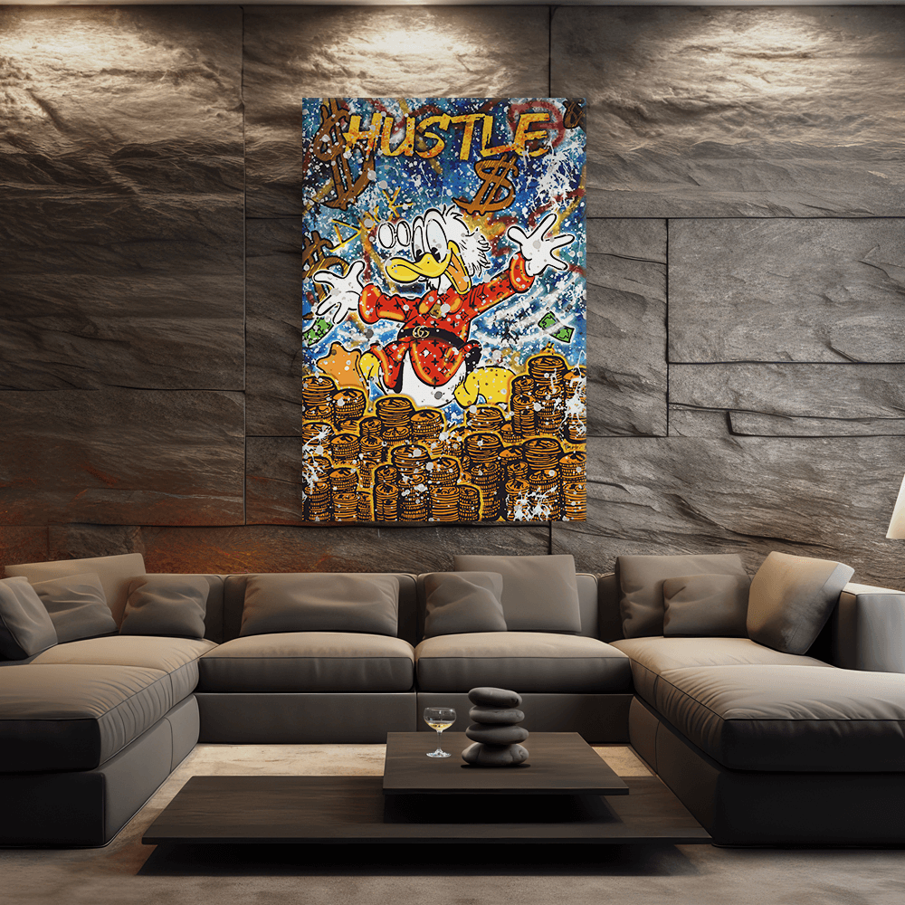Malen nach Zahlen - DAGOBERT THE HUSTLE DUCK - LIMITED EDITION