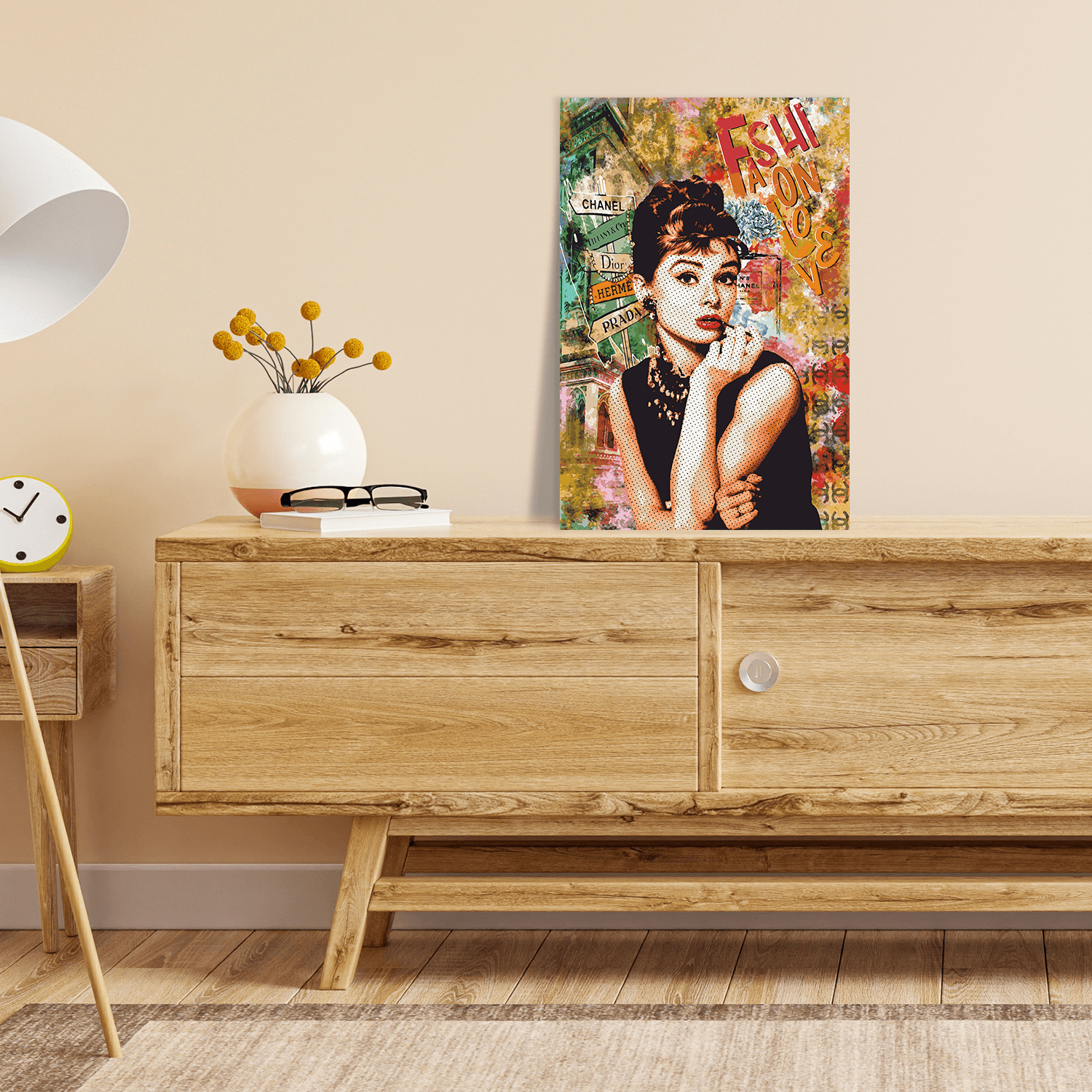 Malen nach Zahlen - AUDREY HEPBURN POP ART - FASHION LOVE - LIMITED EDITION