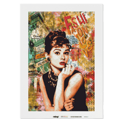 Malen nach Zahlen - Audrey Hepburn Pop Art - Fashion Love - Hifza - Limited Edition