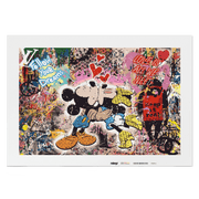 Malen nach Zahlen - Mickey Meets Banksy - Love Is All We Need No. 3 - Hifza - Limited Edition
