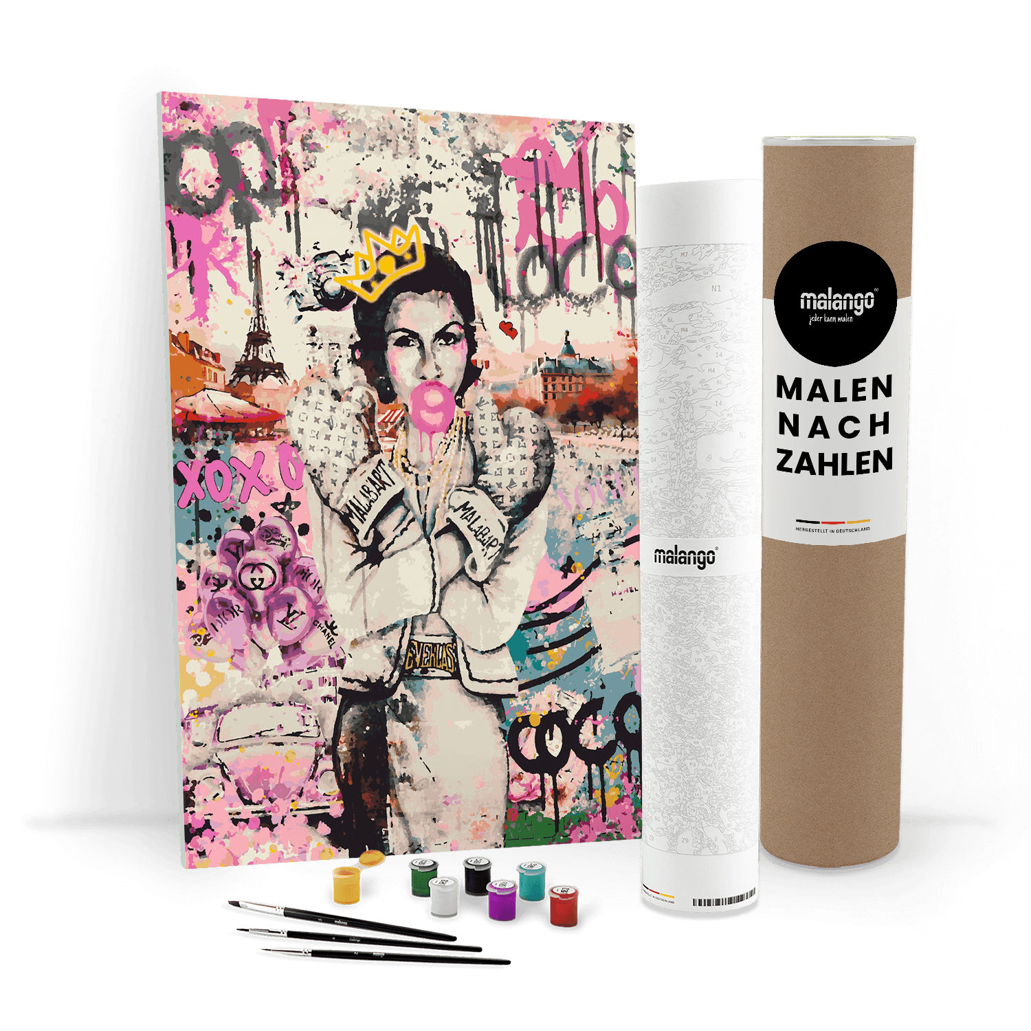 Malen nach Zahlen - COCO POP ART - COCO LOVES PARIS - LIMITED EDITION