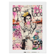 Malen nach Zahlen - Coco Pop Art - Coco Loves Paris - Hifza - Limited Edition