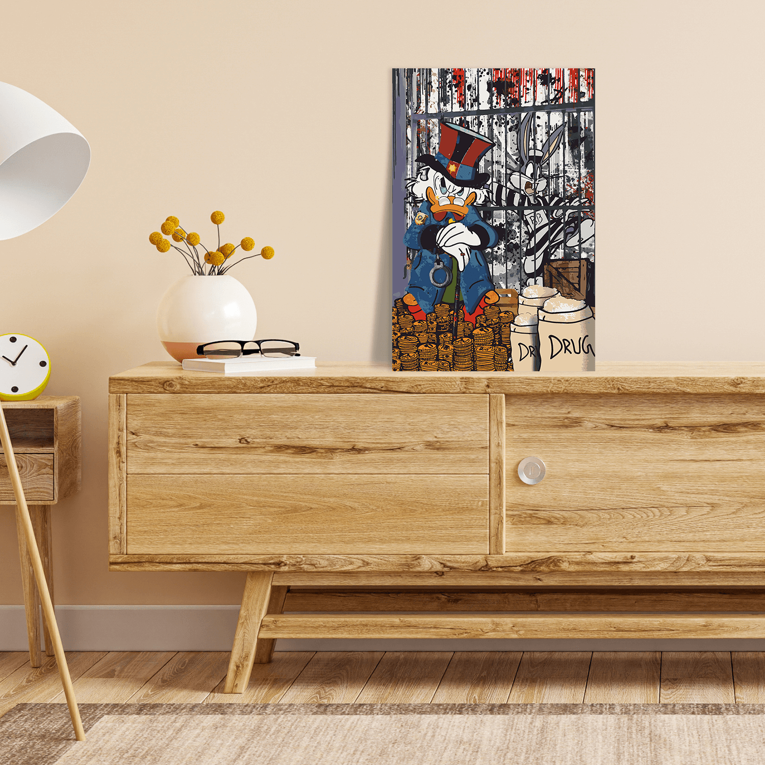 Malen nach Zahlen - Gangster Sheriff Dagobert - Hifza - Limited Edition