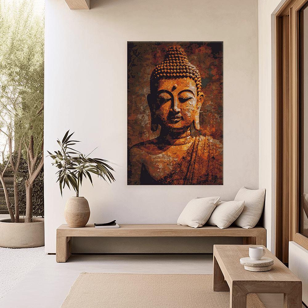 Malen nach Zahlen - Buddha Boho