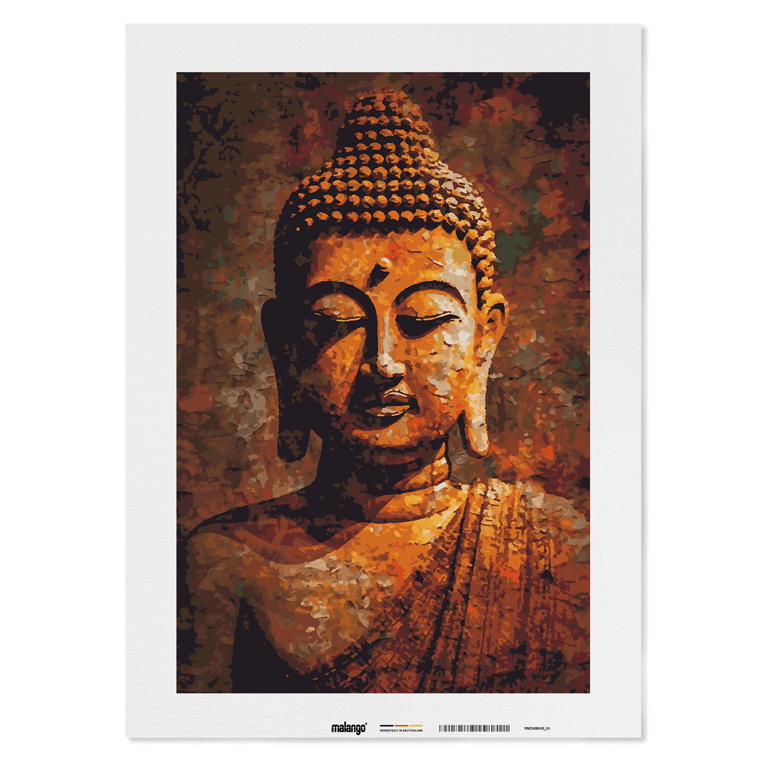Malen nach Zahlen - Buddha Boho