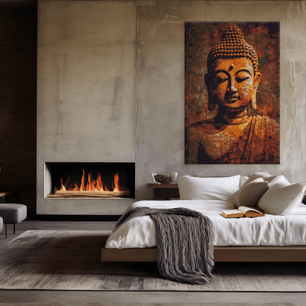 Malen nach Zahlen - Buddha Boho