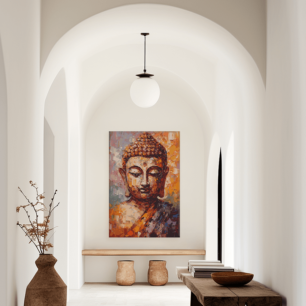 Malen nach Zahlen - Buddha Balin