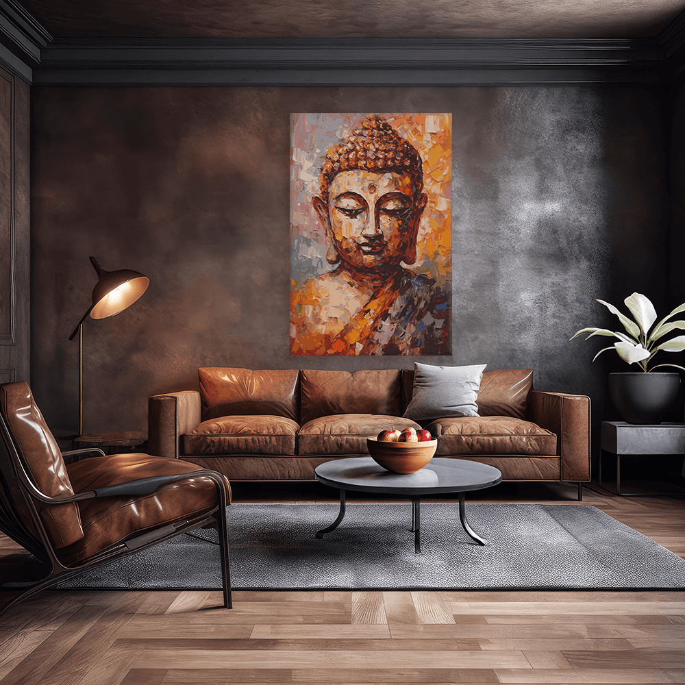 Malen nach Zahlen - Buddha Balin