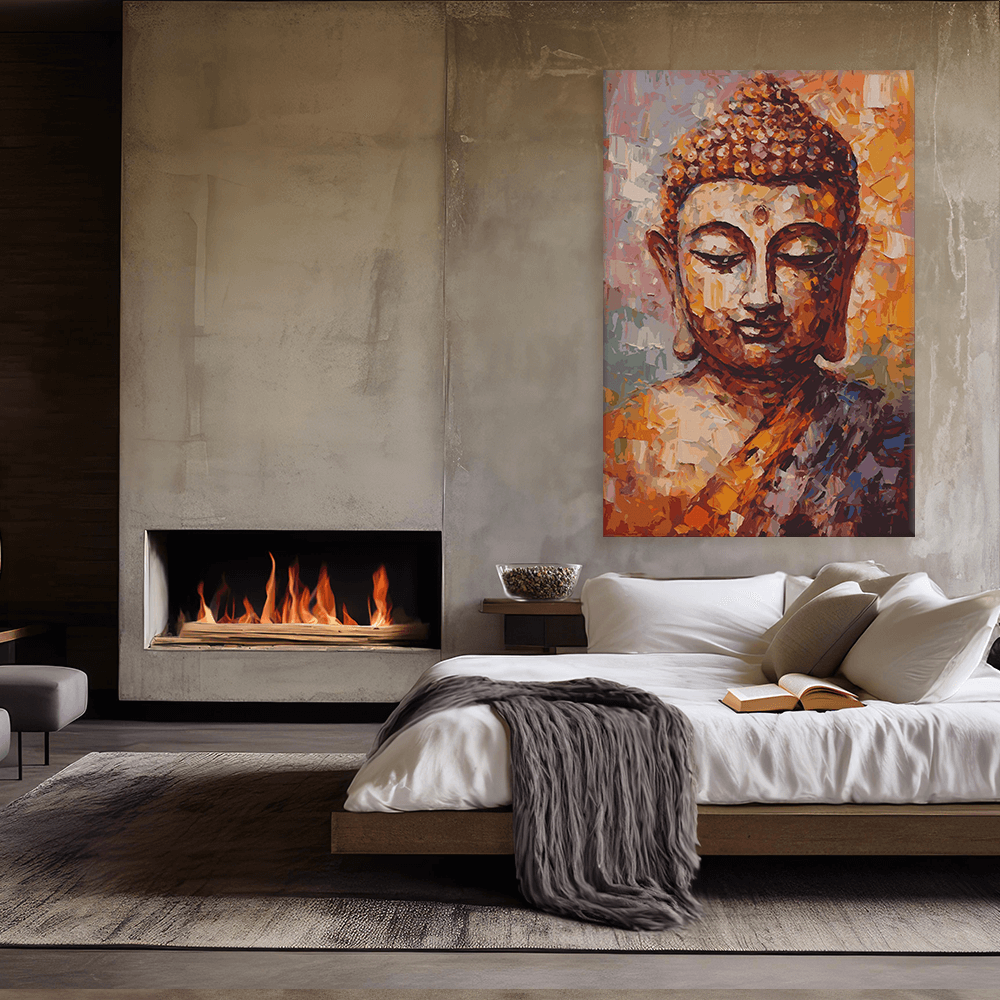 Malen nach Zahlen - Buddha Balin