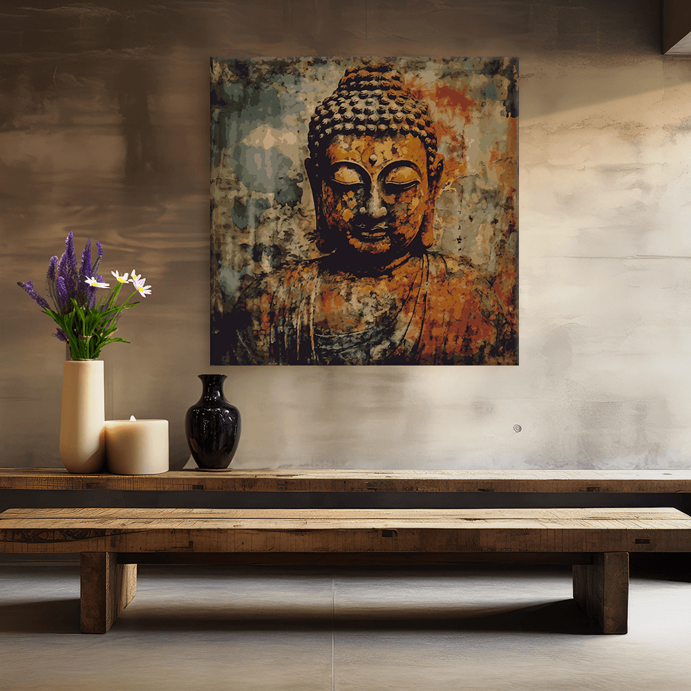 Malen nach Zahlen - Buddha Bansa
