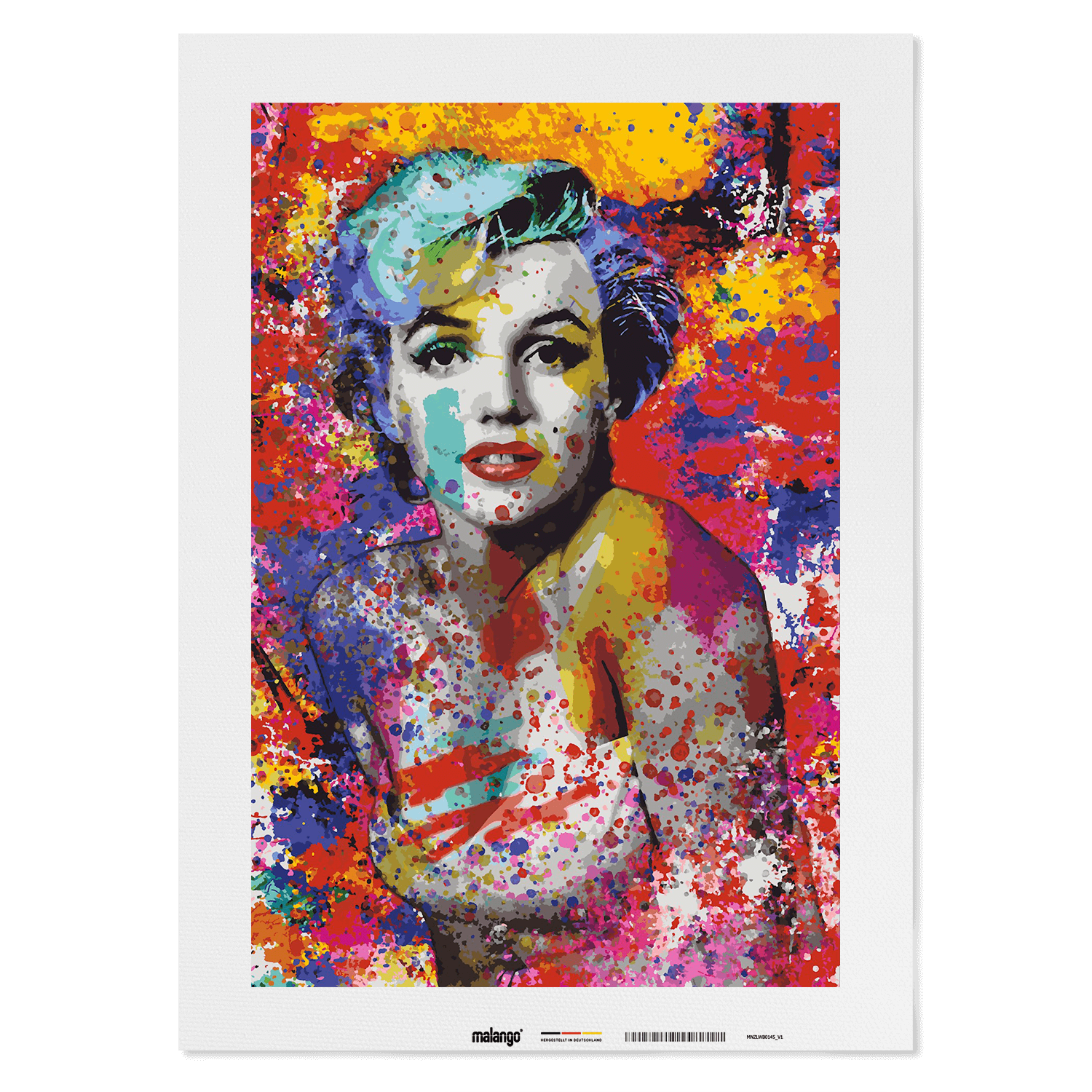 Malen nach Zahlen - MARILYN MONROE - COLOR ME POP ART - LIMITED EDITION