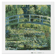 Malen nach Zahlen - Der Seerosenteich mit der japanischen Brücke - Claude Monet
