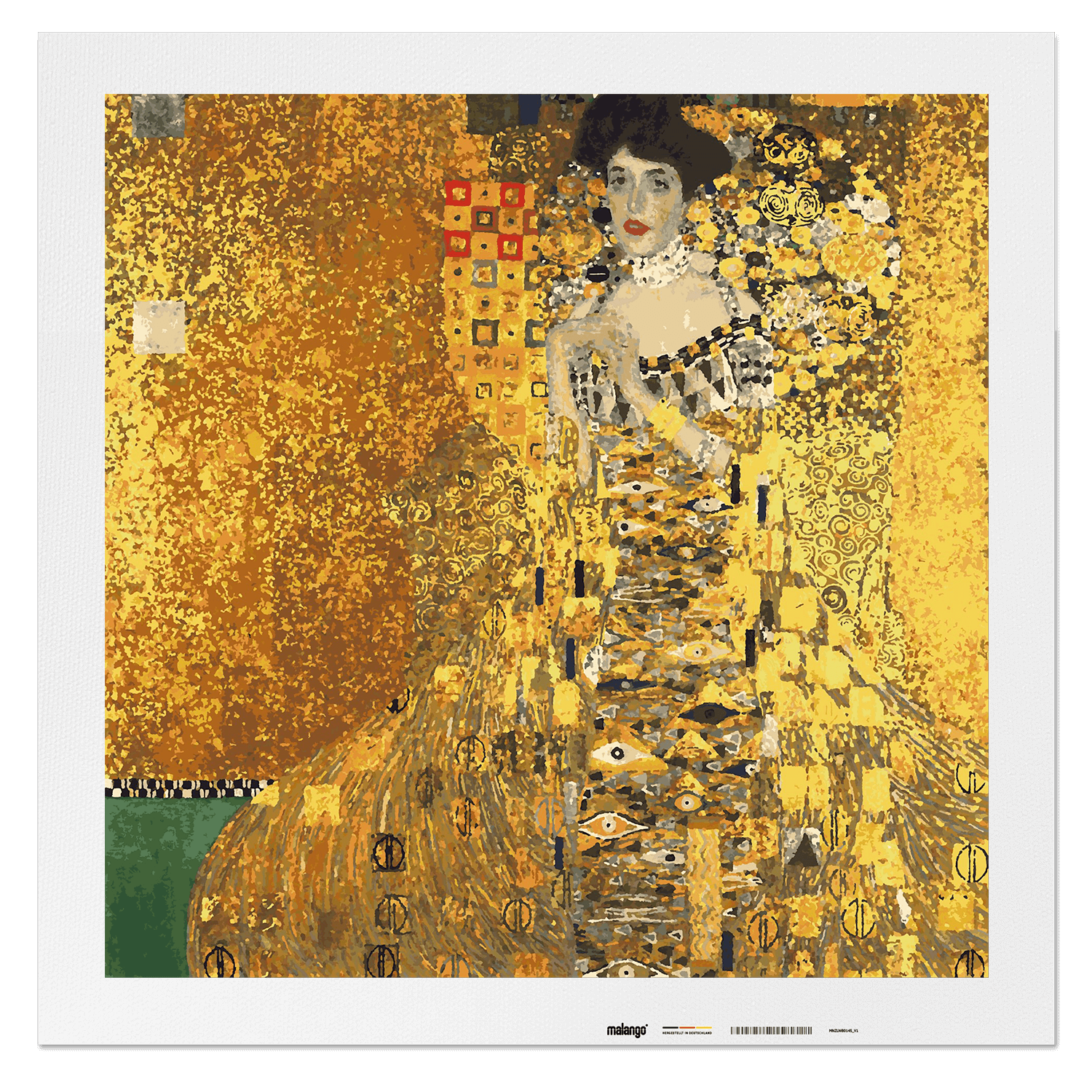 Malen nach Zahlen - Adele Bloch Bauer - Gustav Klimt