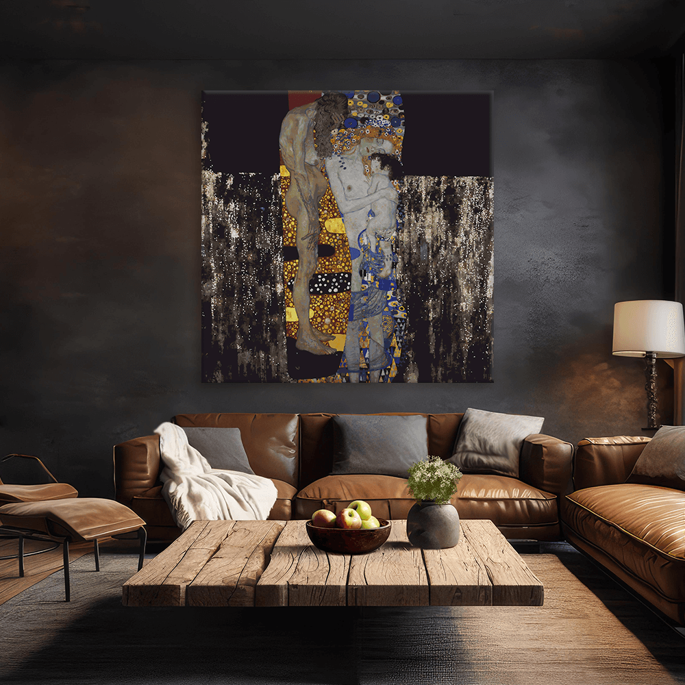 Malen nach Zahlen - Gustav Klimt - Die drei Lebensalter