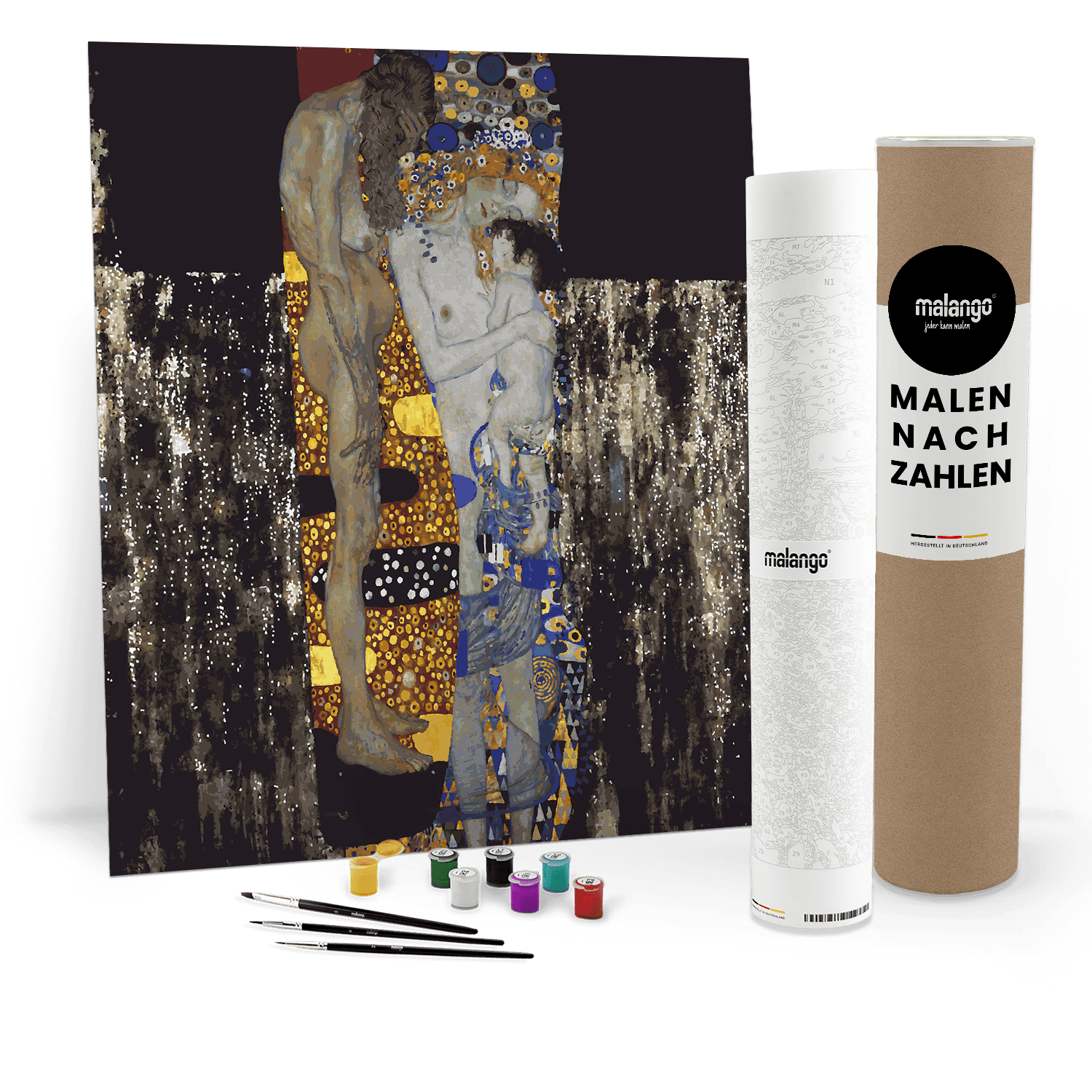 Malen nach Zahlen - Die drei Lebensalter - Gustav Klimt