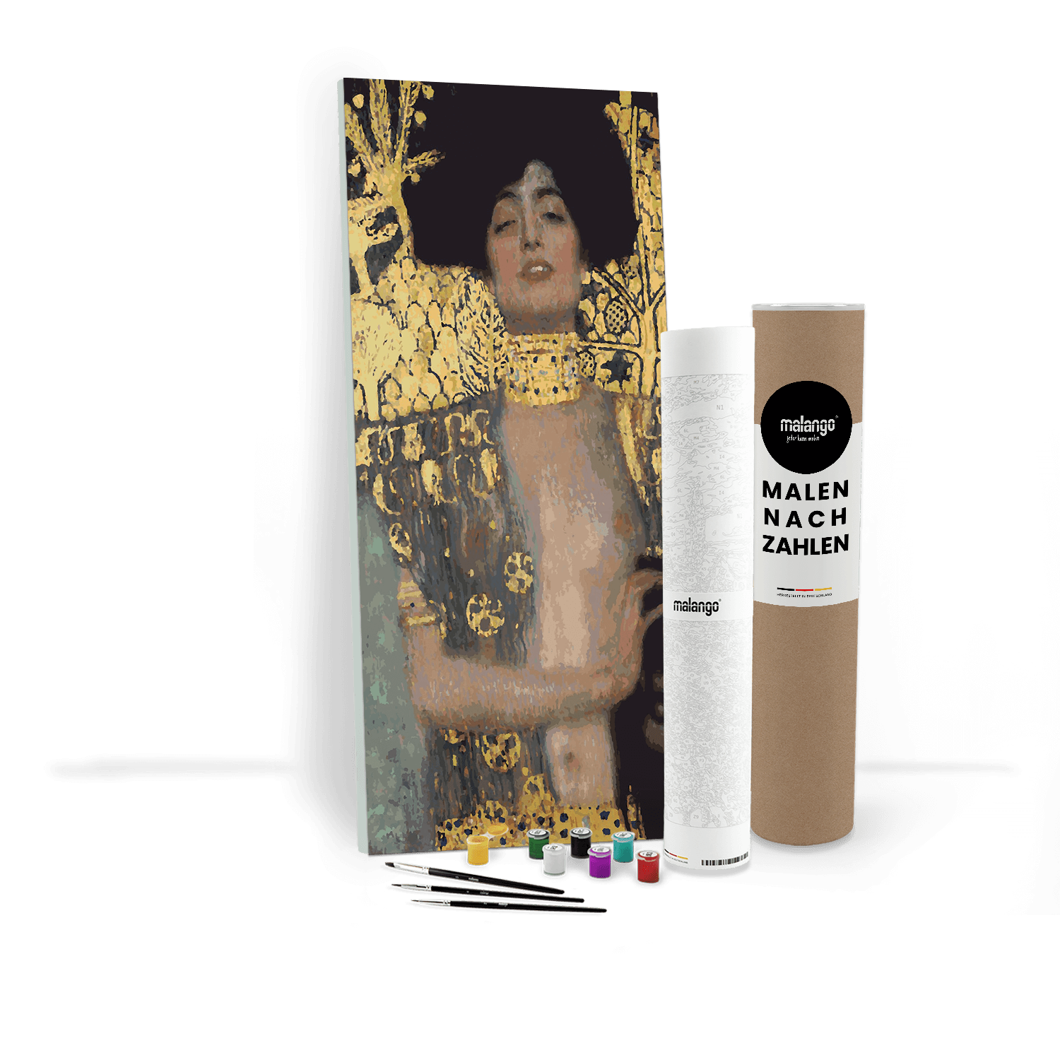 Malen nach Zahlen - Judith I, 1901 - Judith mit dem Haupt des Holofernes - Gustav Klimt