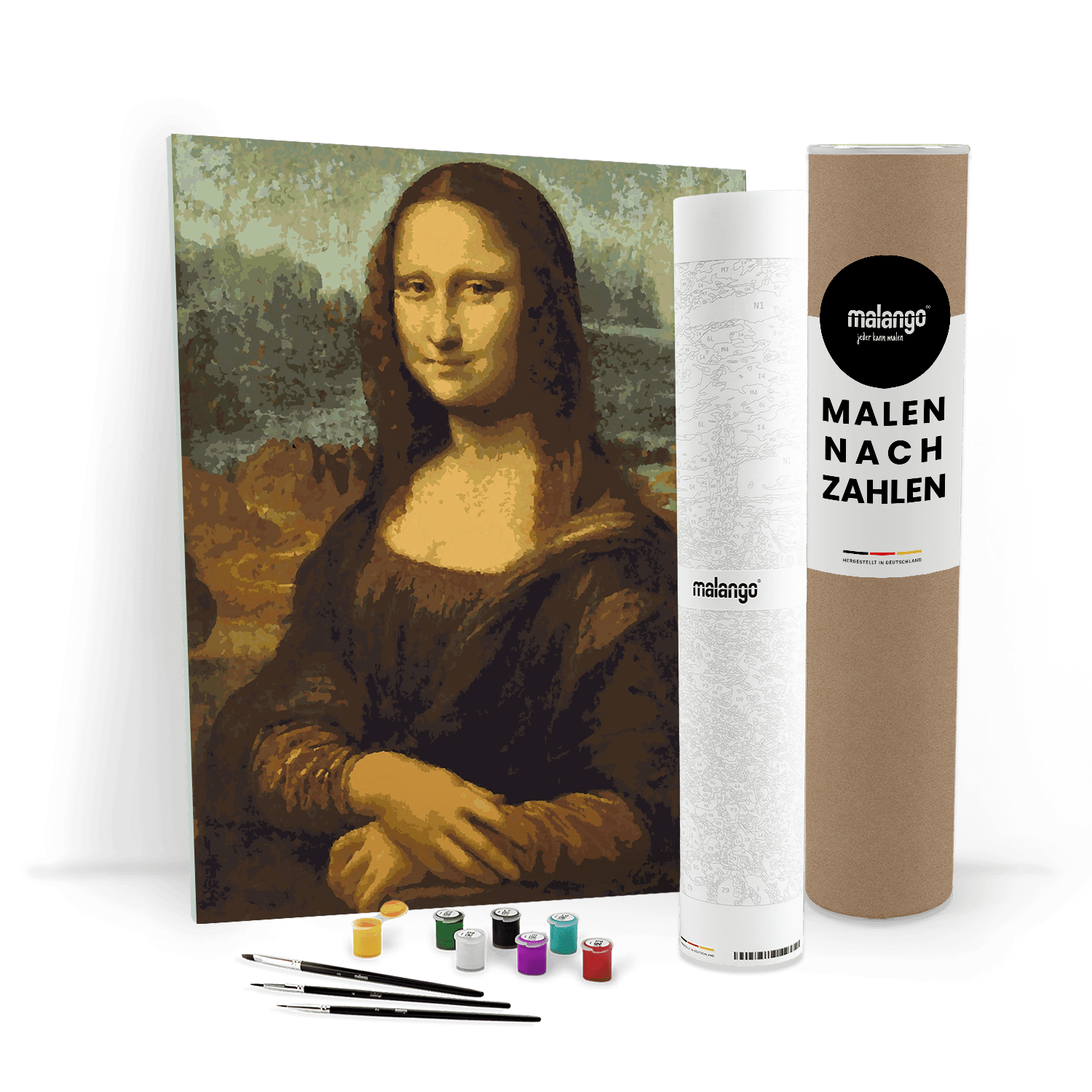 Malen nach Zahlen - Leonardo da Vinci - Mona Lisa