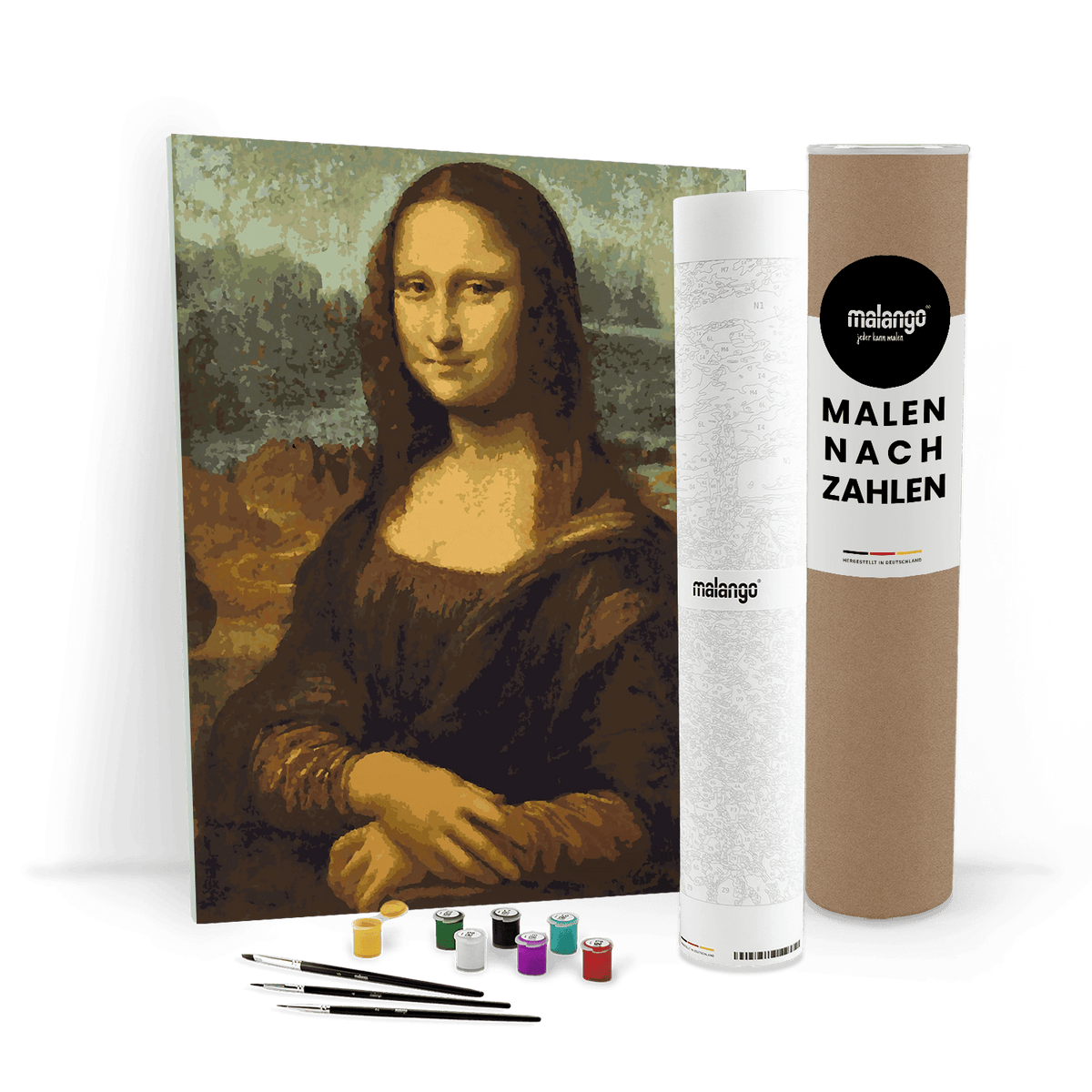 Malen nach Zahlen - Leonardo da Vinci - Mona Lisa