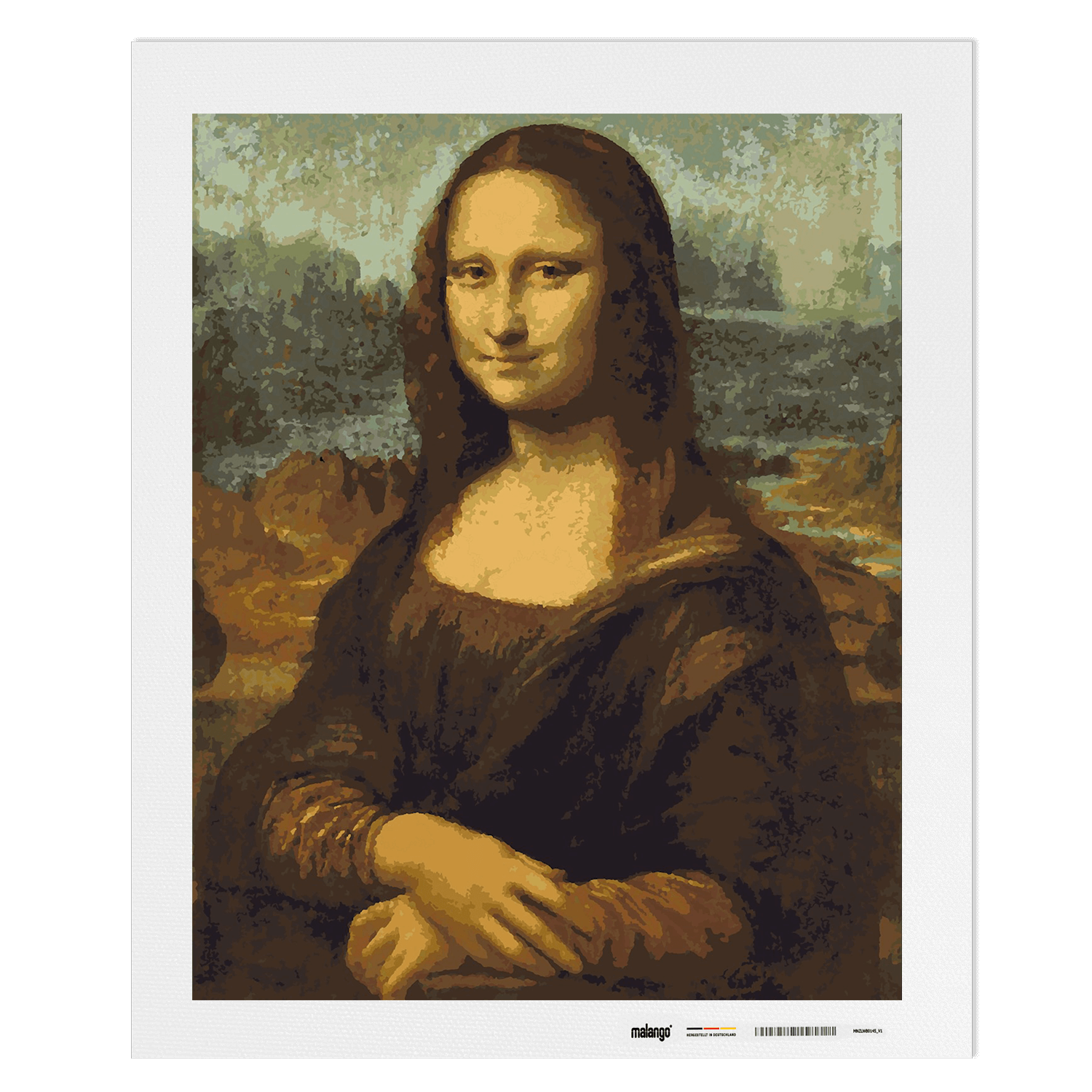 Malen nach Zahlen - Mona Lisa - Leonardo da Vinci