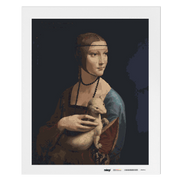 Malen nach Zahlen - Dame mit dem Hermelin - Leonardo da Vinci