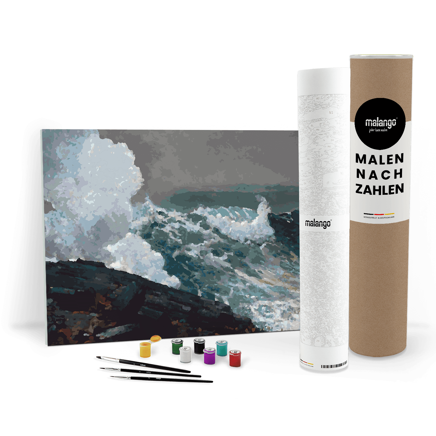 Malen nach Zahlen - Northeaster - Winslow Homer