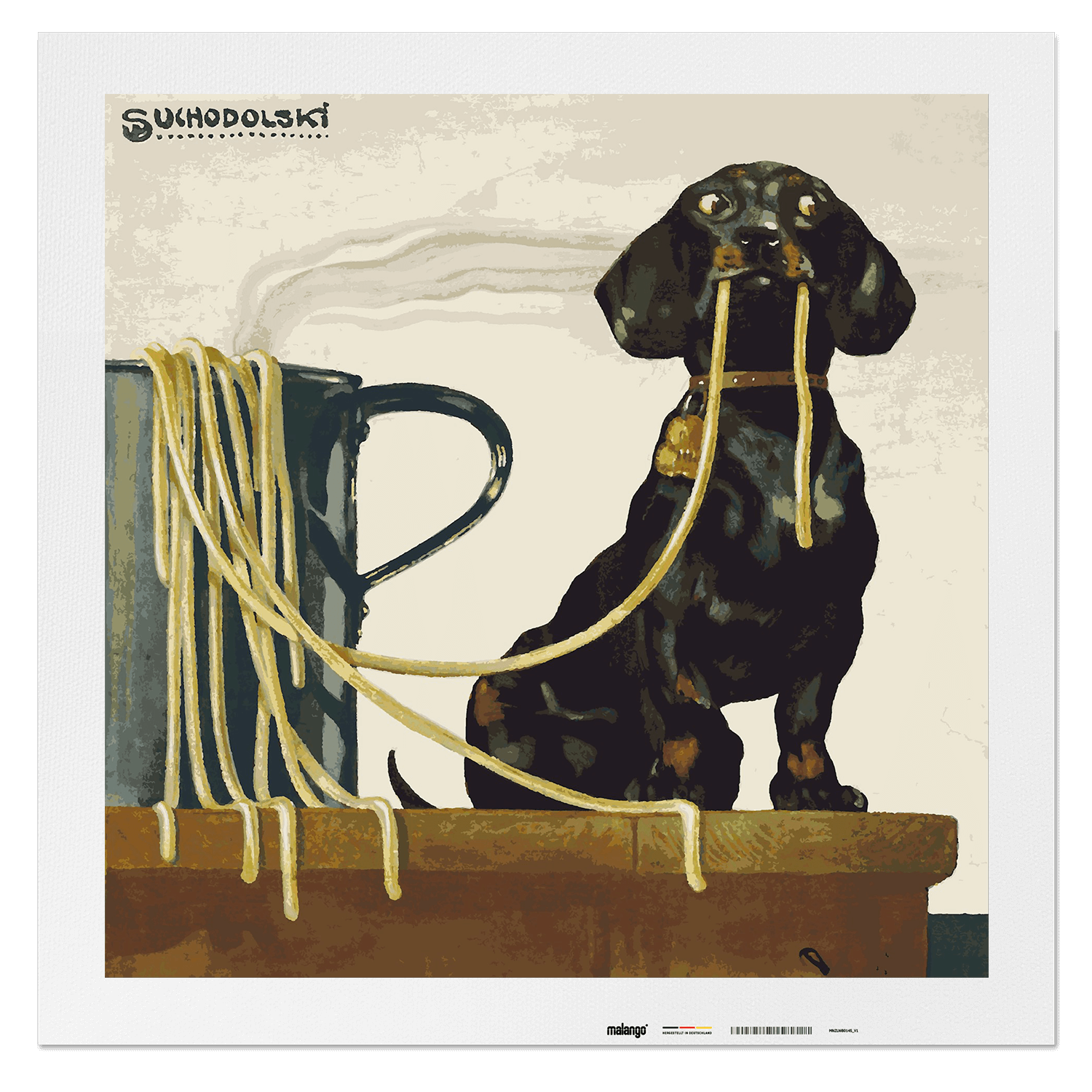 Malen nach Zahlen - Maccaroni - Sigmund von Suchodolski