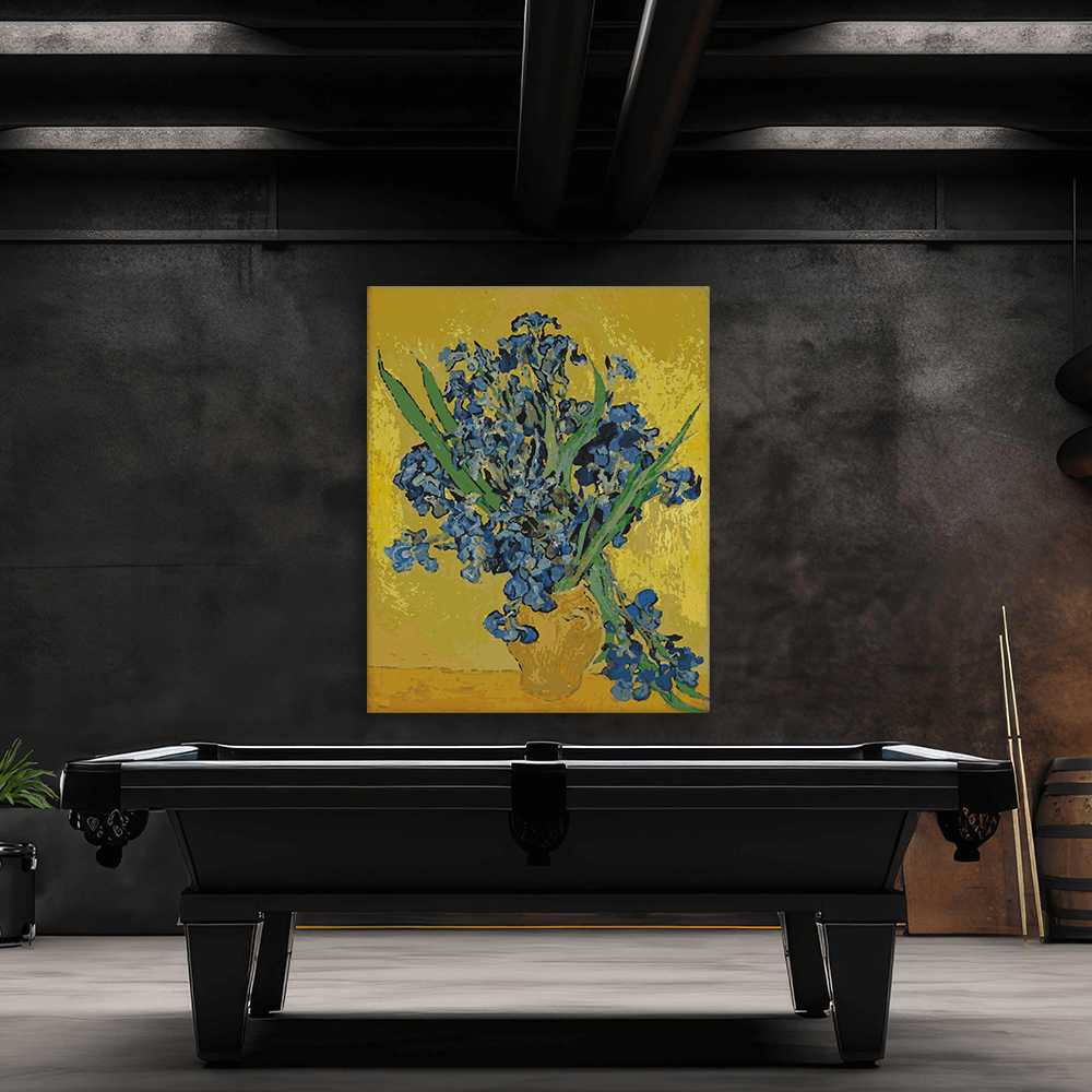 Malen nach Zahlen - Stillleben mit Schwertlilien - Vincent van Gogh