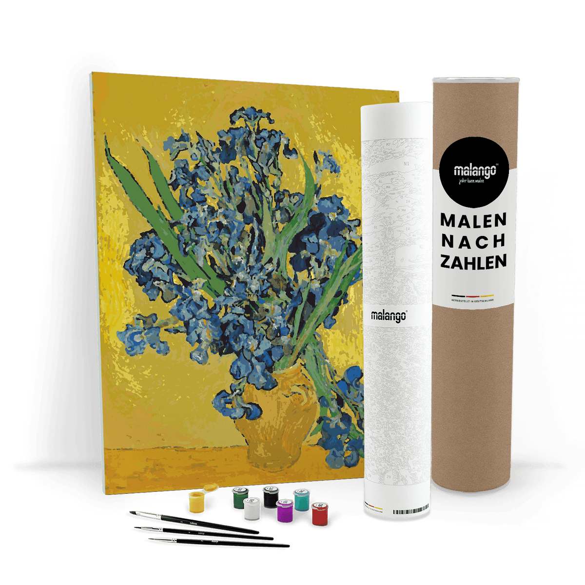 Malen nach Zahlen - Vincent van Gogh - Stillleben mit Schwertlilien