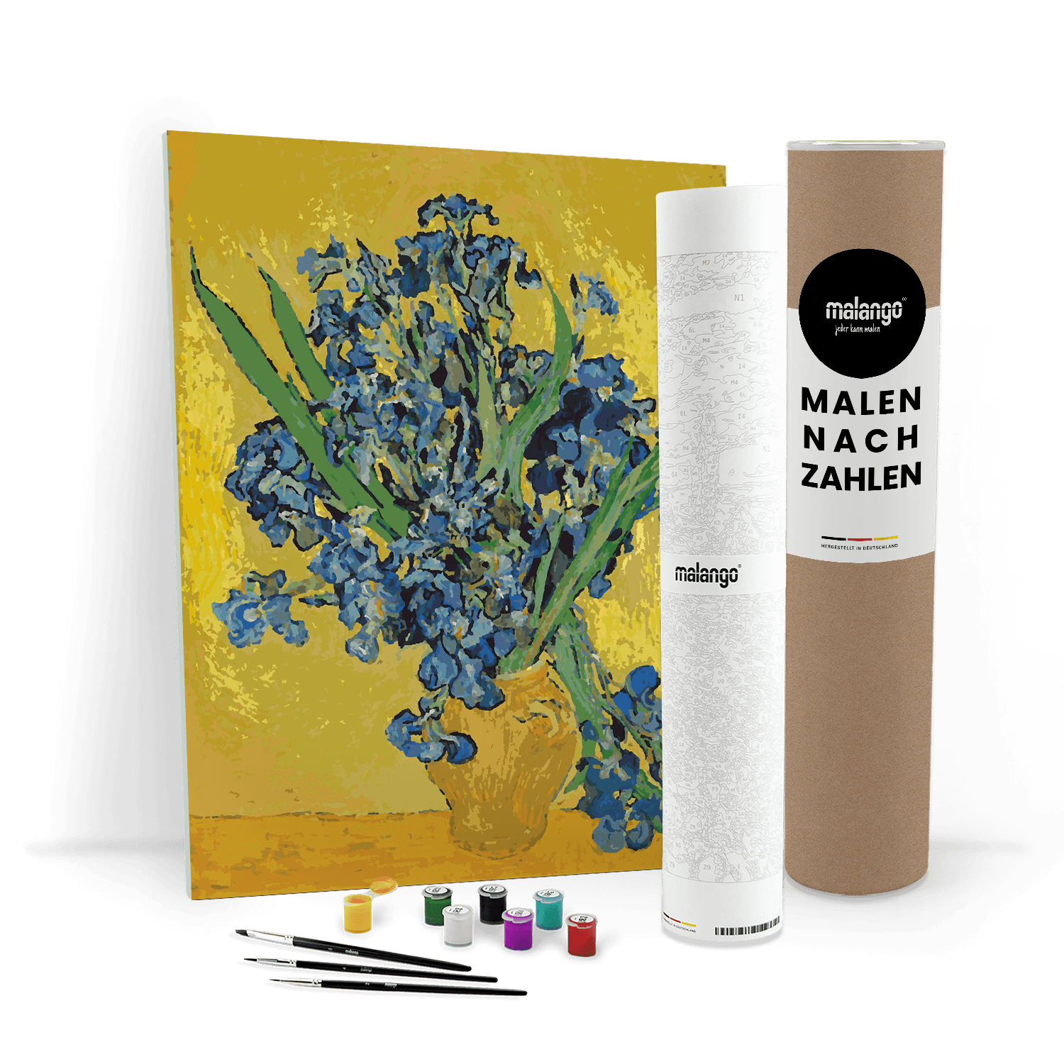 Malen nach Zahlen - Stillleben mit Schwertlilien - Vincent van Gogh