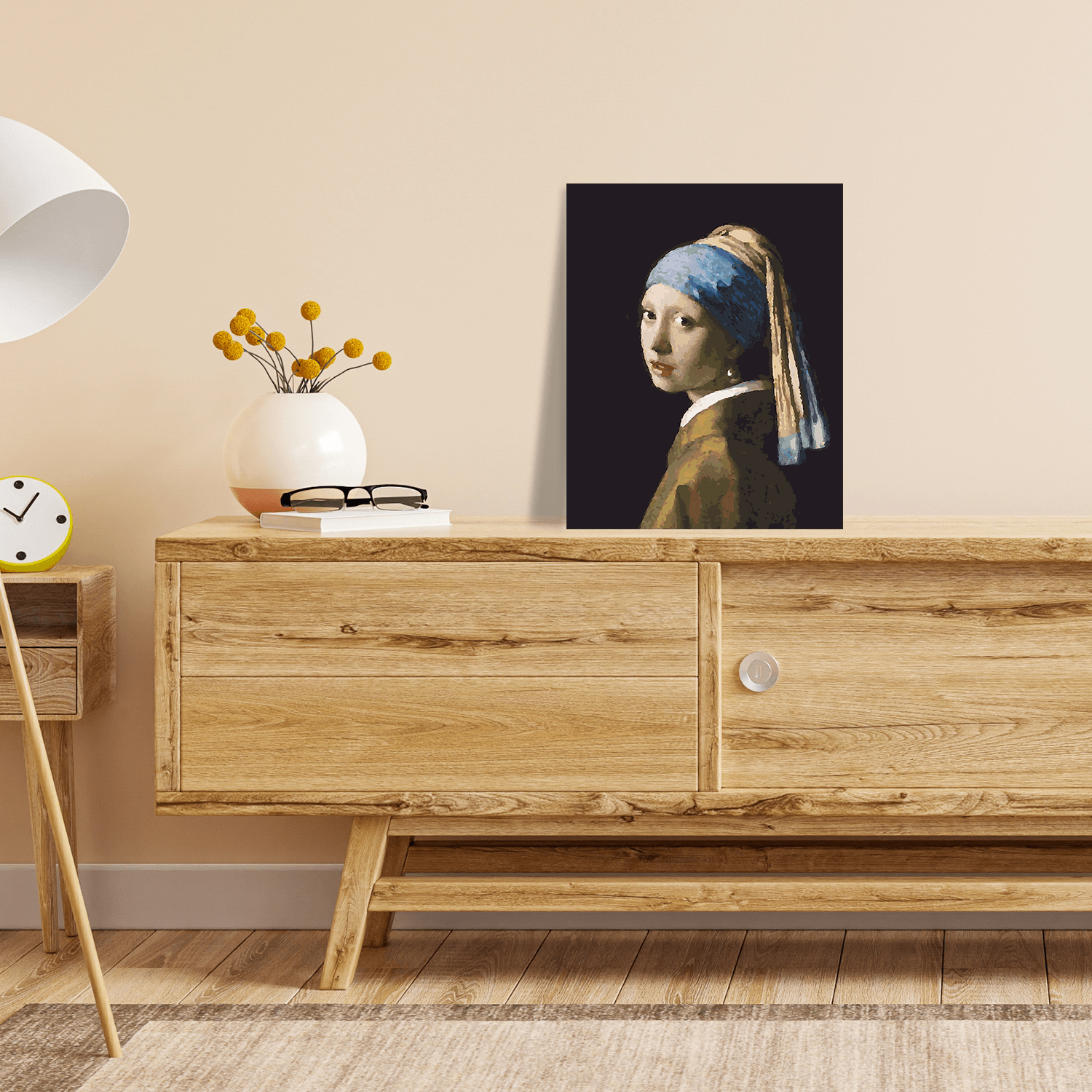 Malen nach Zahlen - Johannes Vermeer - Das Mädchen mit dem Perlenohrring