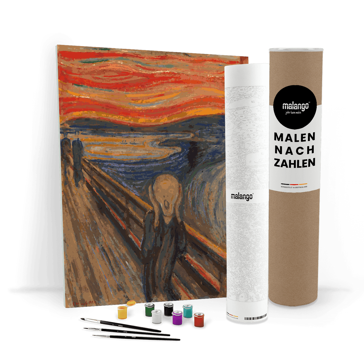 Malen nach Zahlen - Edvard Munch - Der Schrei