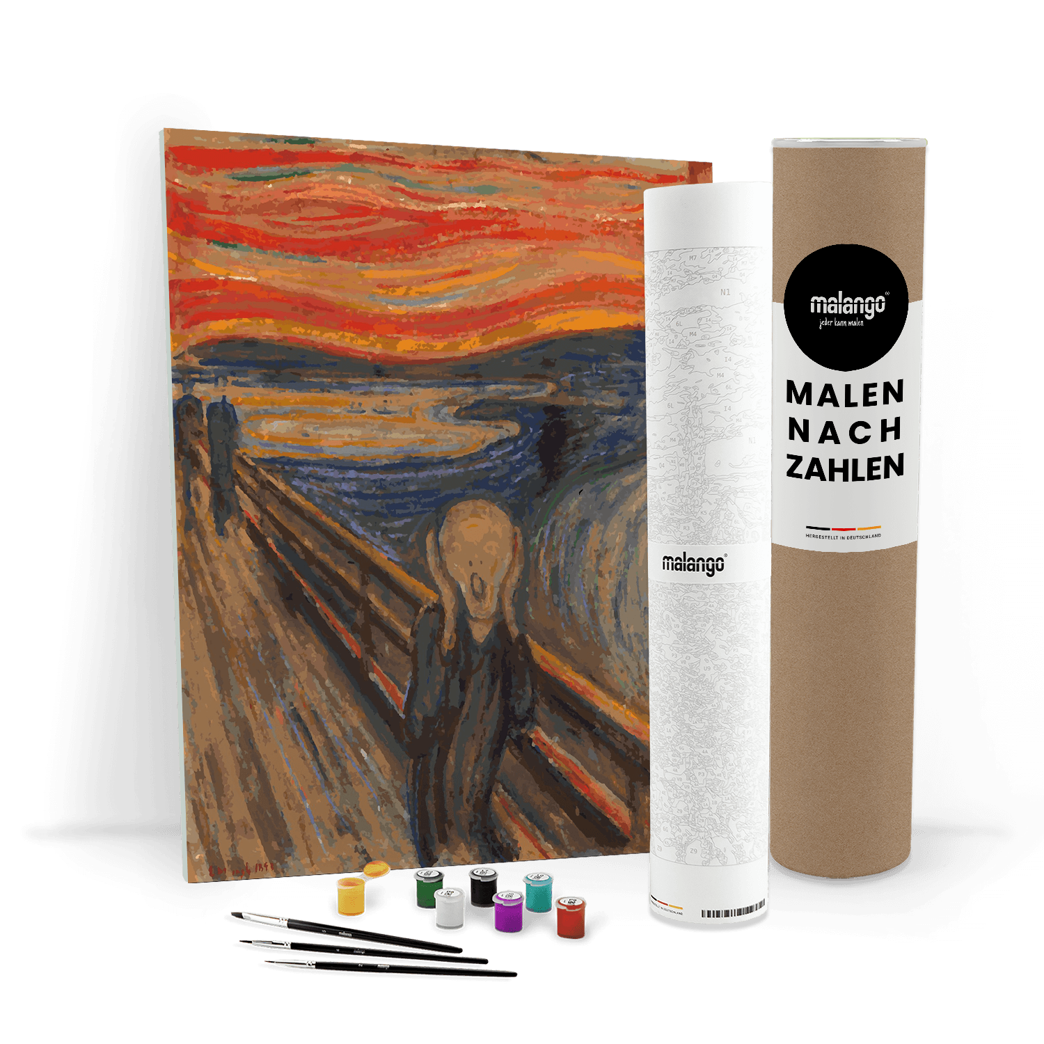 Malen nach Zahlen - Der Schrei - Edvard Munch