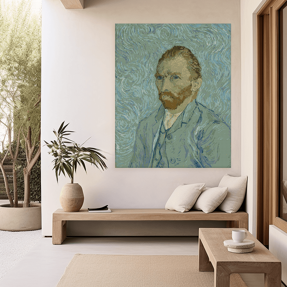 Malen nach Zahlen - Vincent van Gogh - Selbstportrait