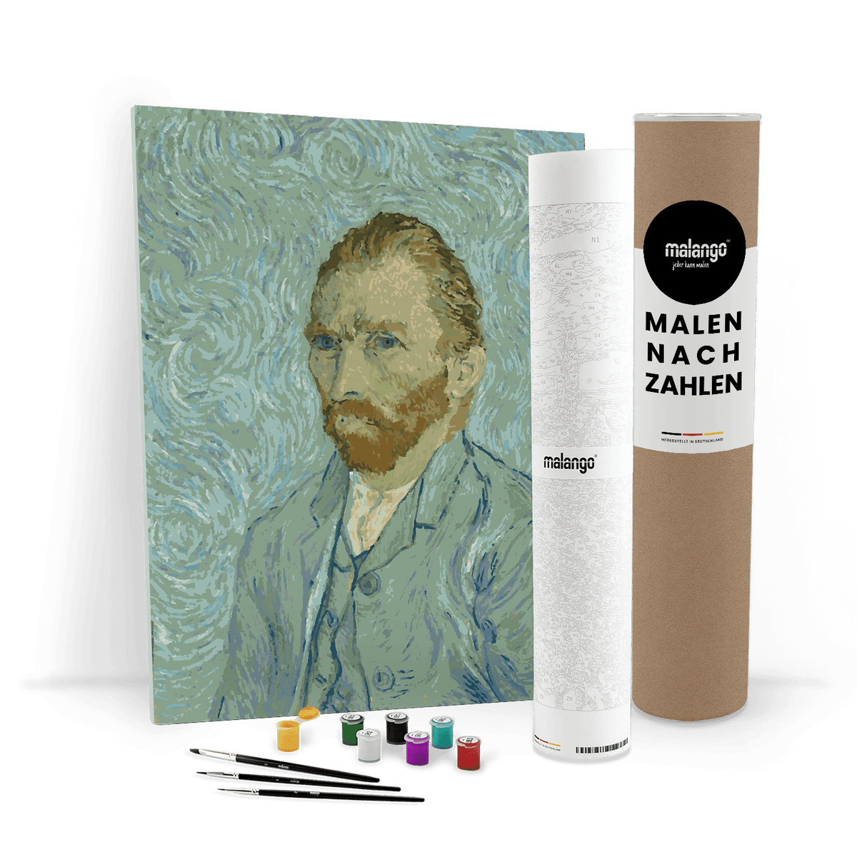 Malen nach Zahlen - Vincent van Gogh - Selbstportrait