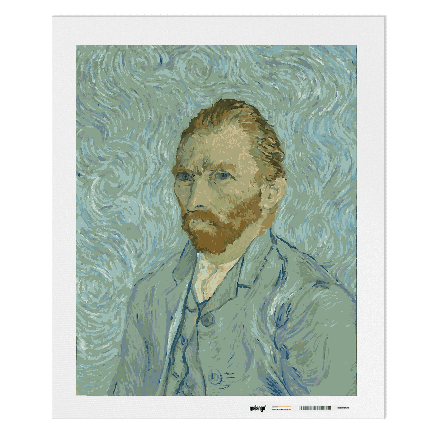 Malen nach Zahlen - Vincent van Gogh - Selbstportrait