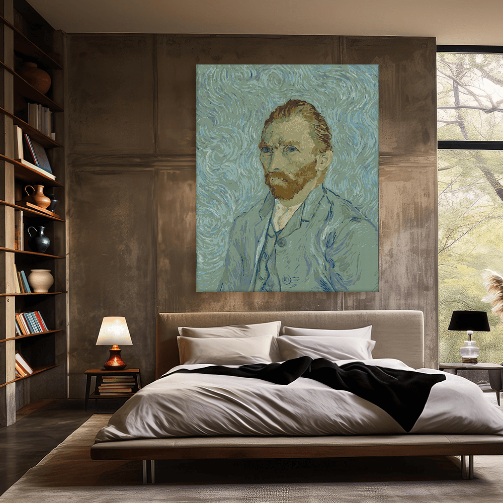 Malen nach Zahlen - Vincent van Gogh - Selbstportrait