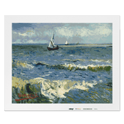 Malen nach Zahlen - Seelandschaft in der Nähe von Saintes-Maries-de-la-Mer - Vincent van Gogh