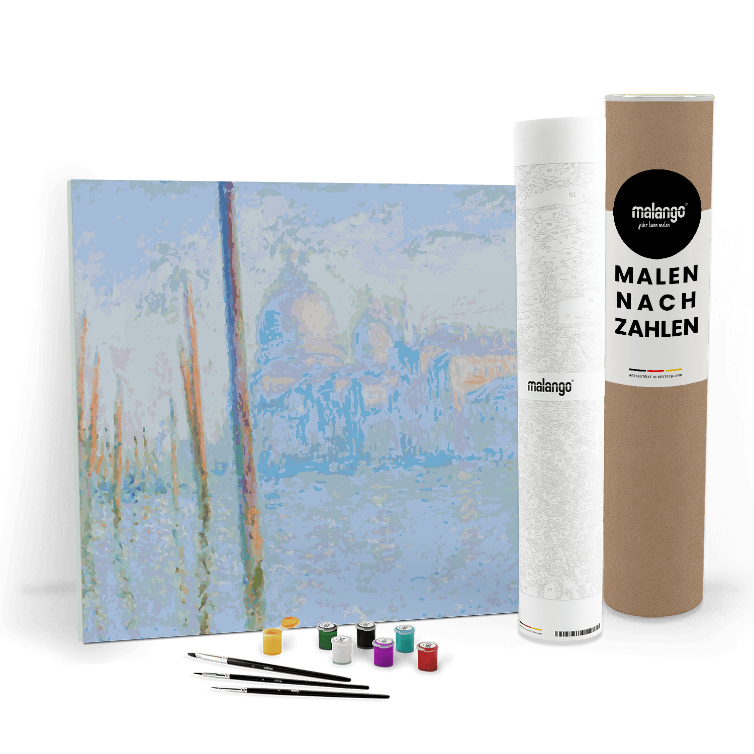 Malen nach Zahlen - Canale Grande - The Grand Canal, Venice - Claude Monet