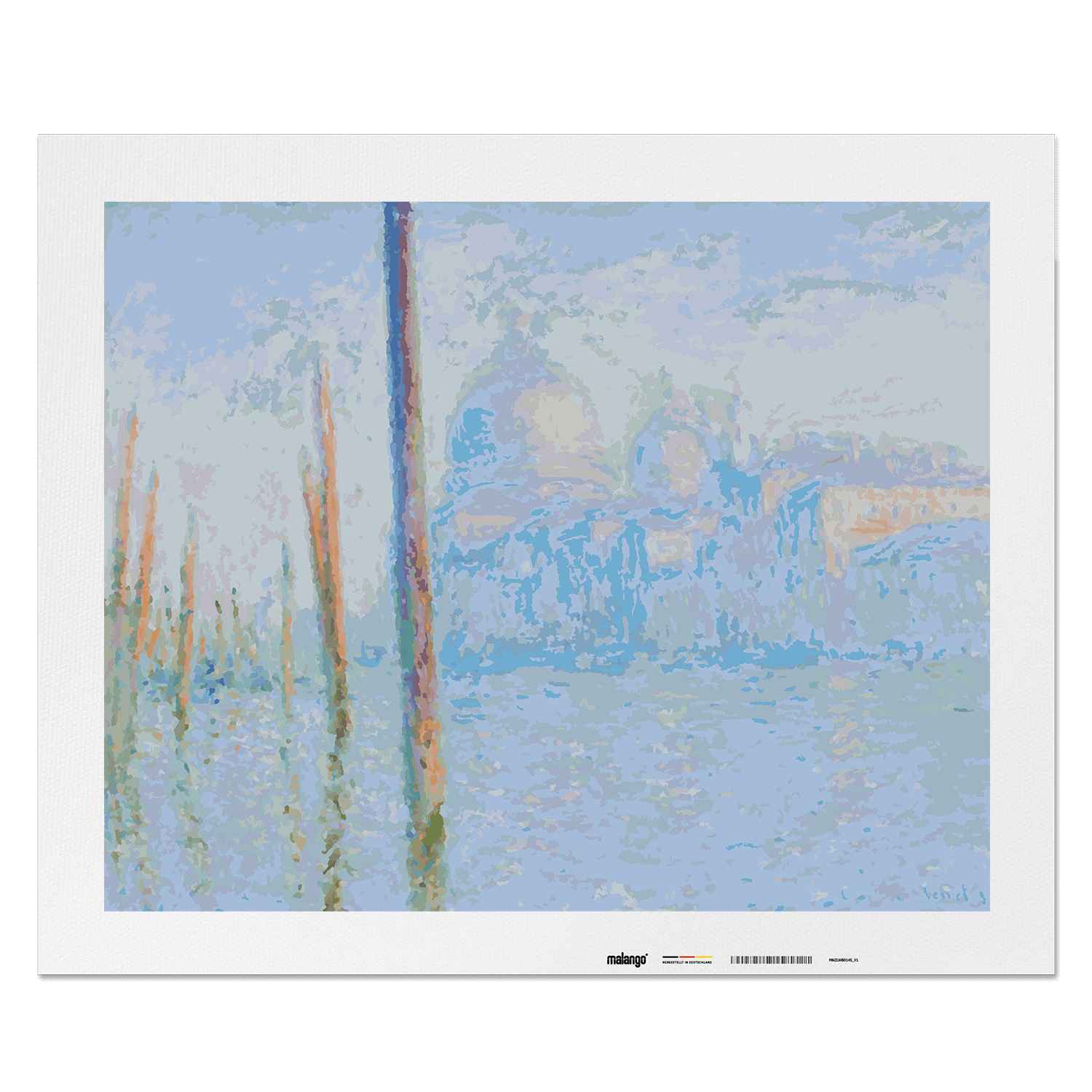 Malen nach Zahlen - Canale Grande - The Grand Canal, Venice - Claude Monet