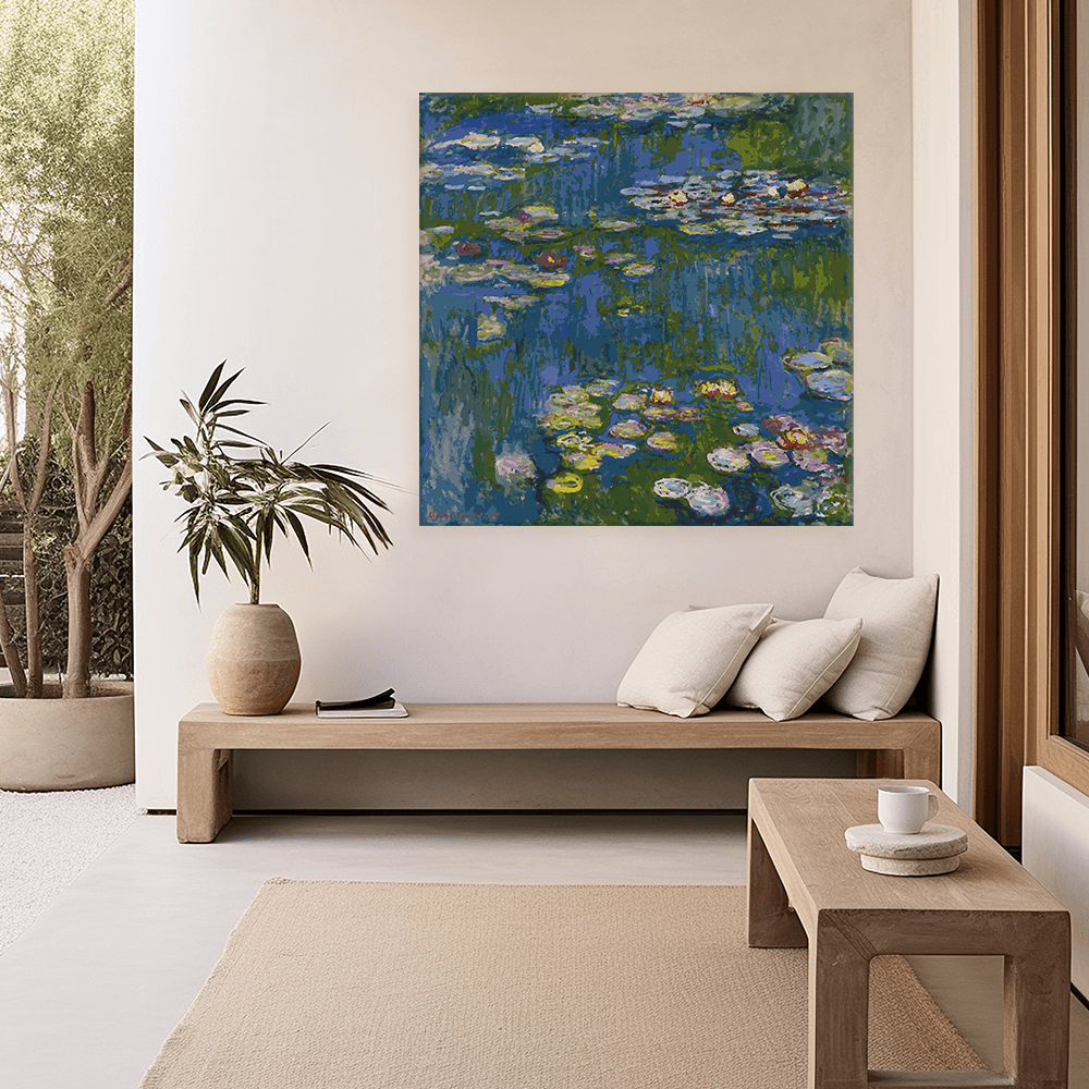 Malen nach Zahlen - Claude Monet - Seerosen - Water Lilies 1916