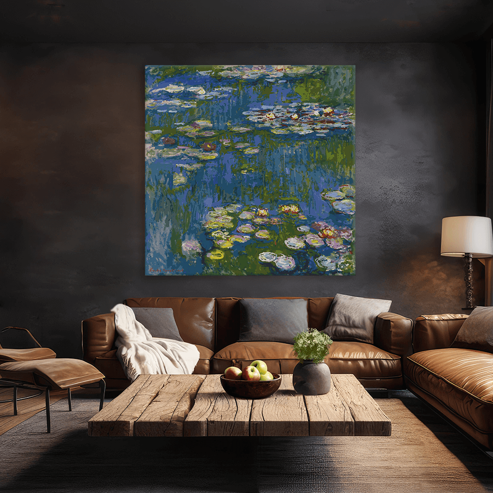 Malen nach Zahlen - Claude Monet - Seerosen - Water Lilies 1916