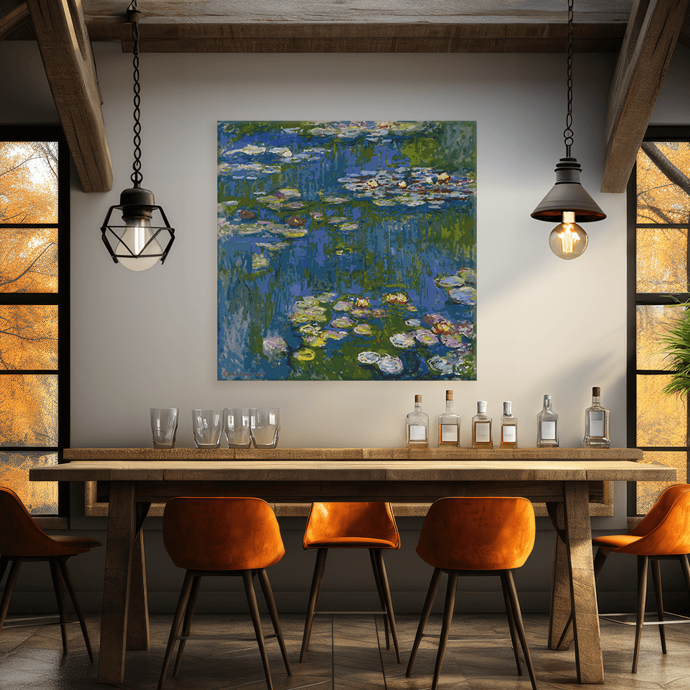 Malen nach Zahlen - Claude Monet - Seerosen - Water Lilies 1916