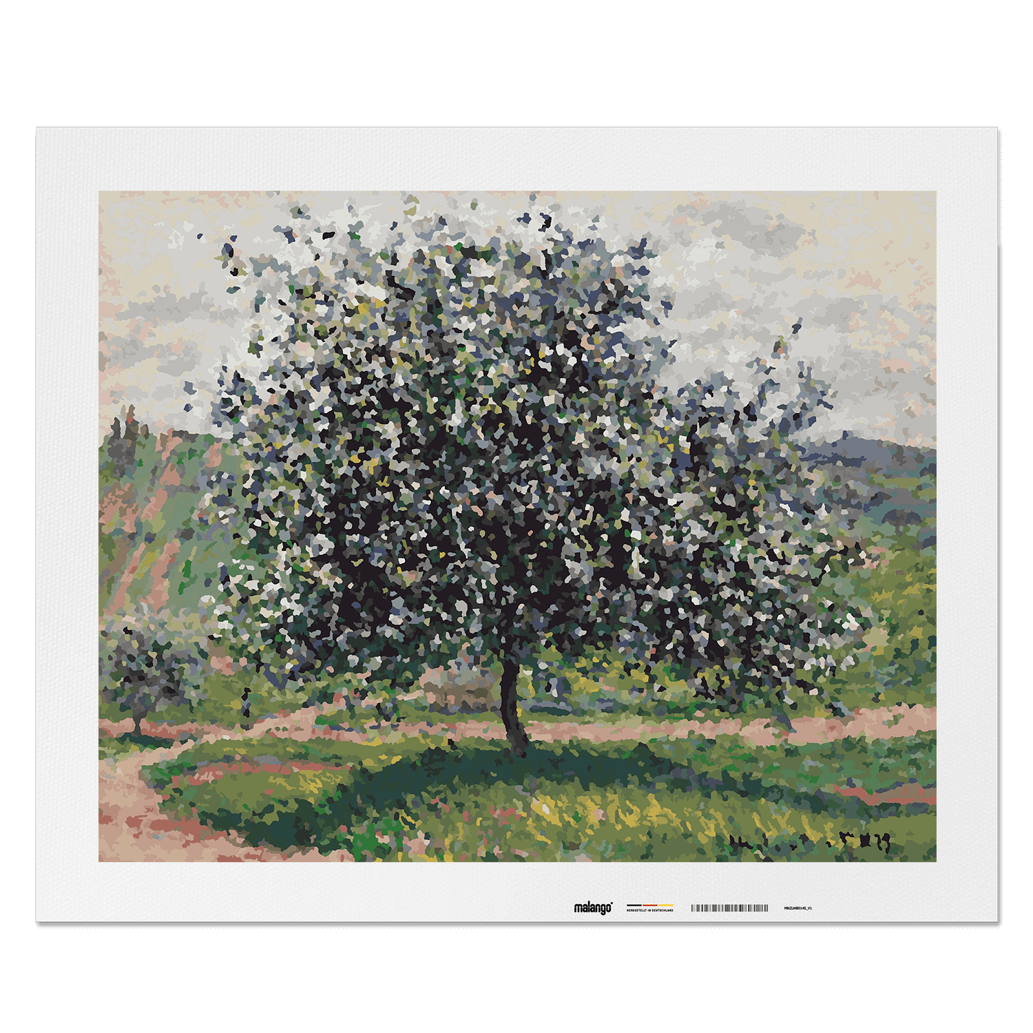Malen nach Zahlen - Der Apfelbaum - Claude Monet