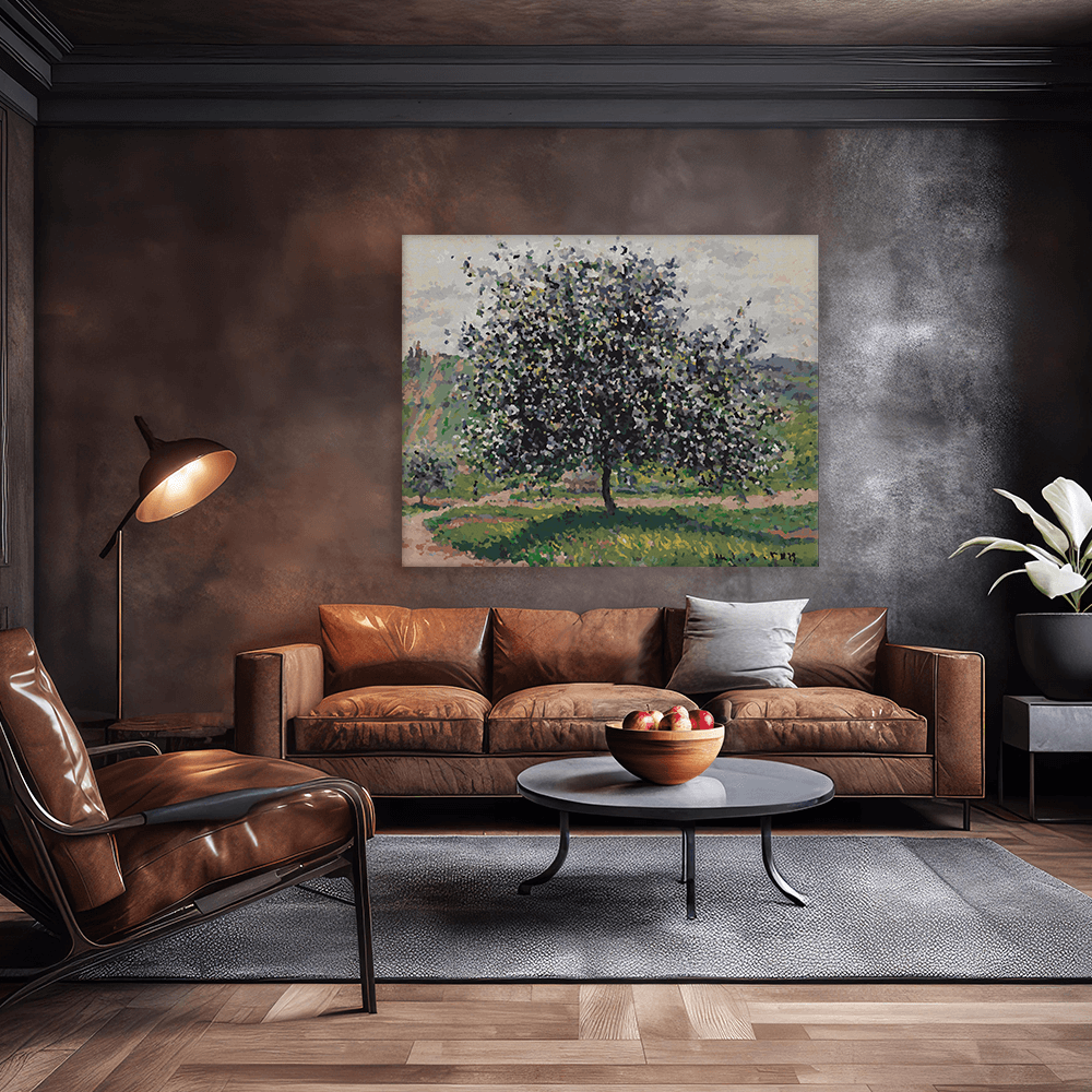 Malen nach Zahlen - Claude Monet - Der Apfelbaum