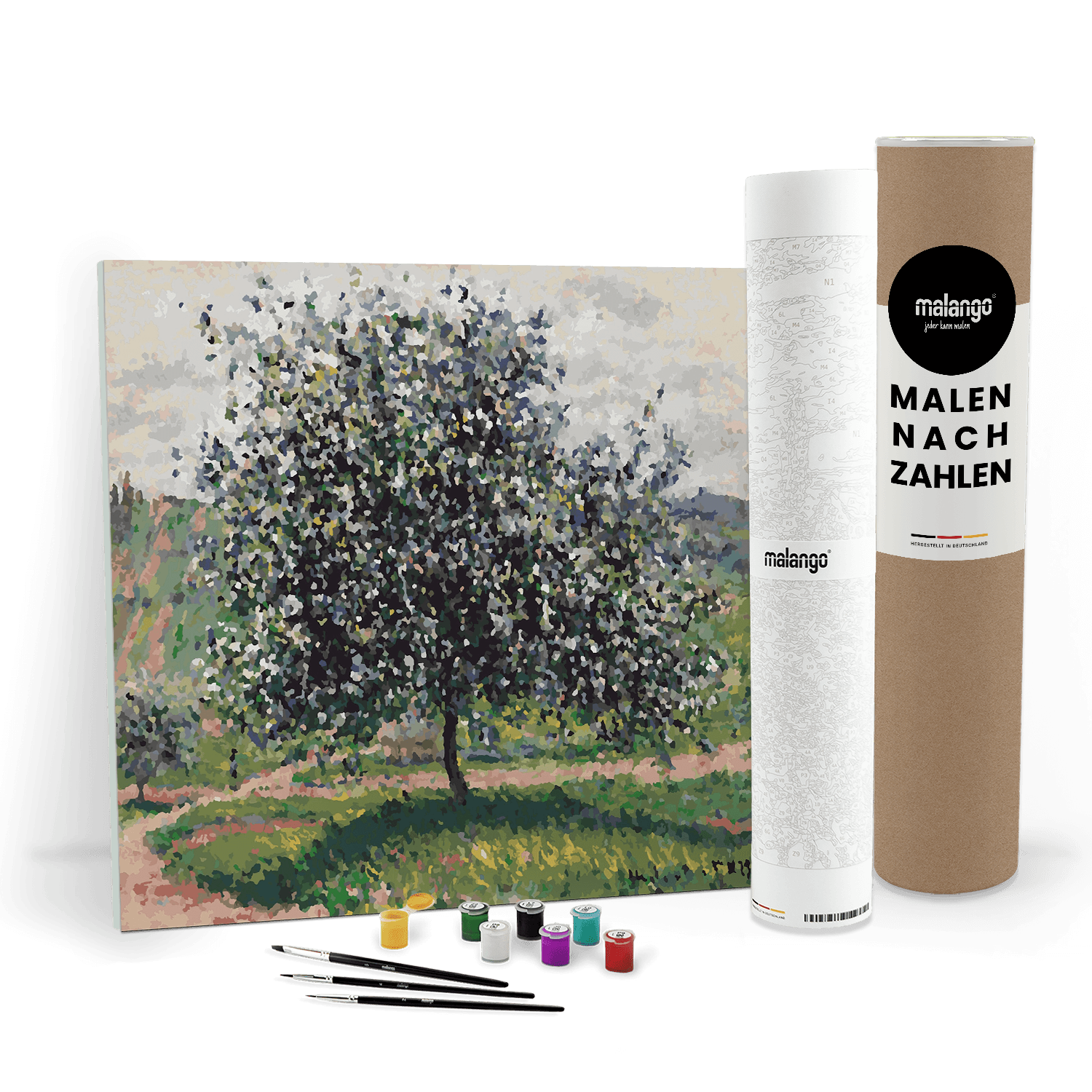 Malen nach Zahlen - Claude Monet - Der Apfelbaum