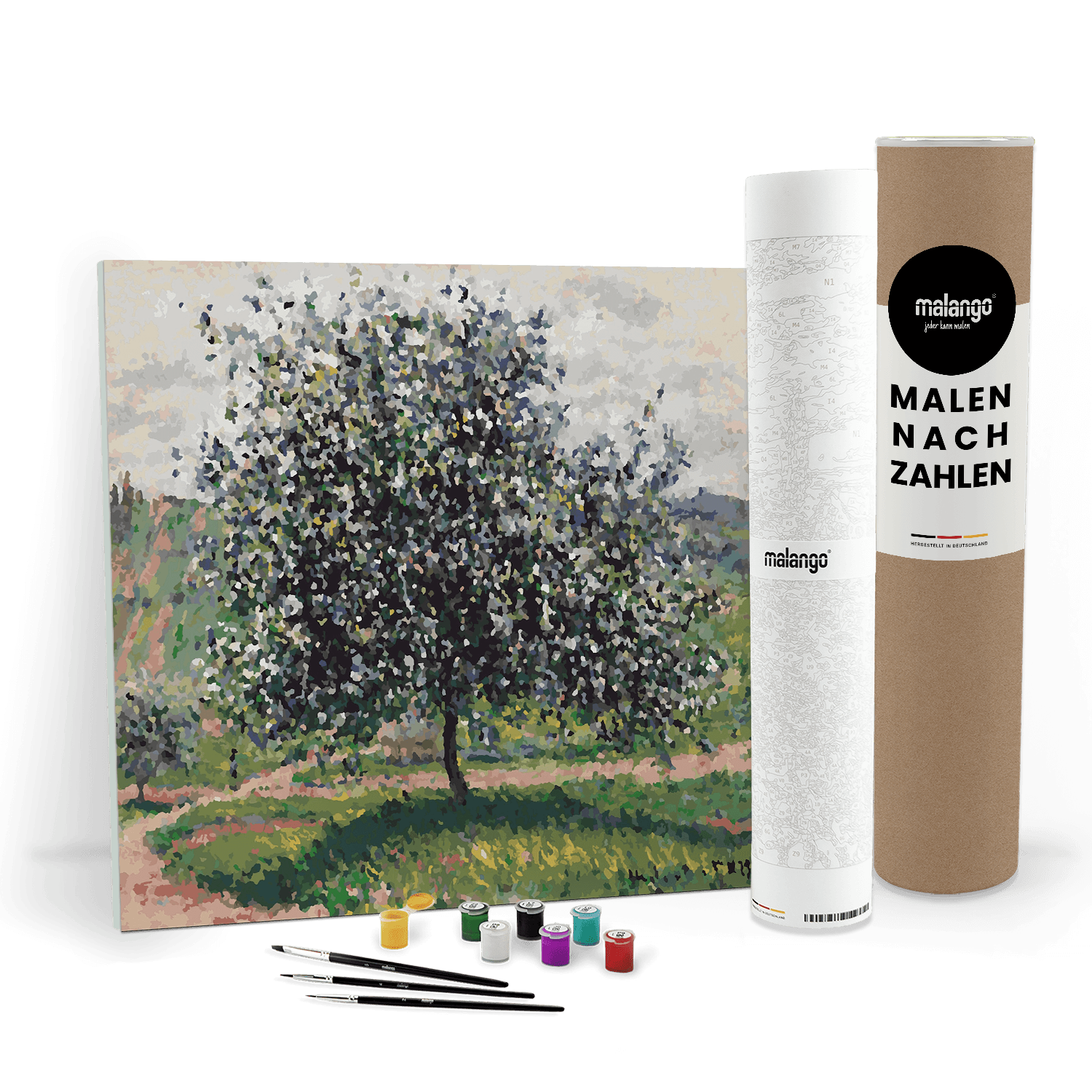 Malen nach Zahlen - Der Apfelbaum - Claude Monet